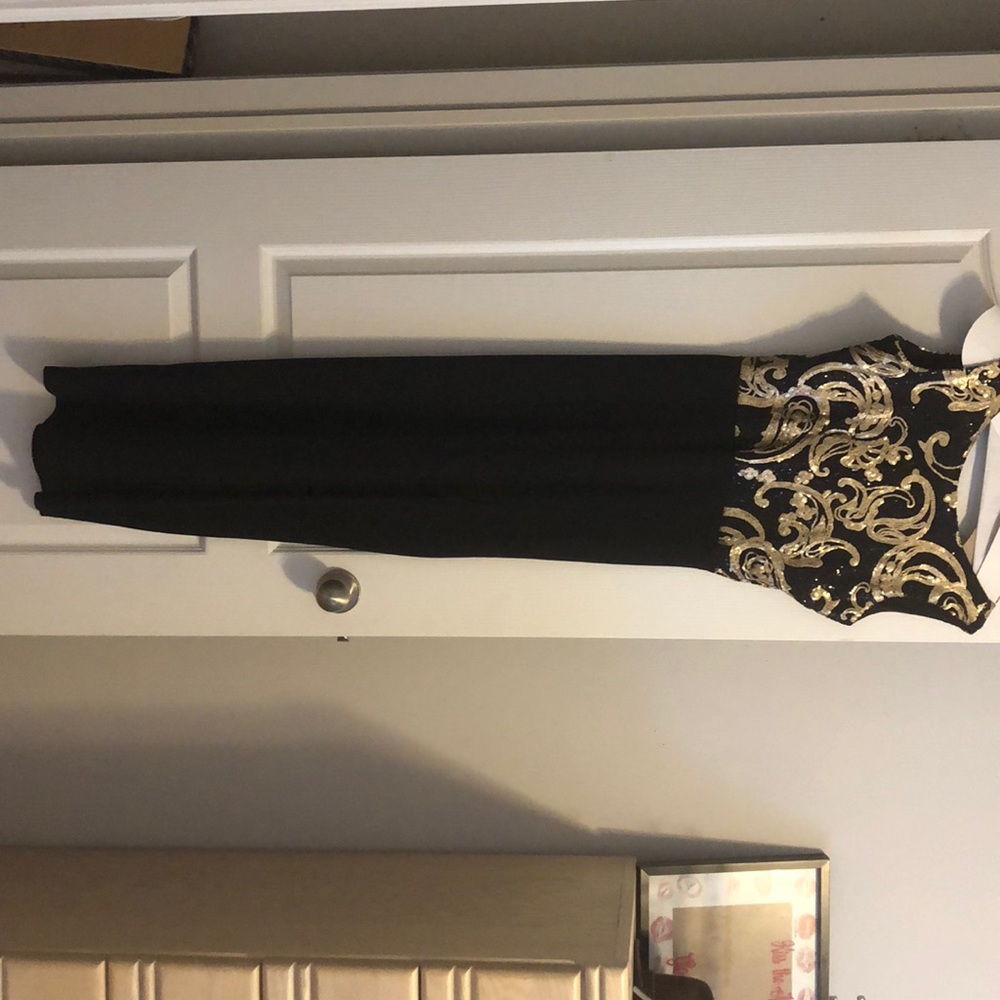 Boohoo long evening gown